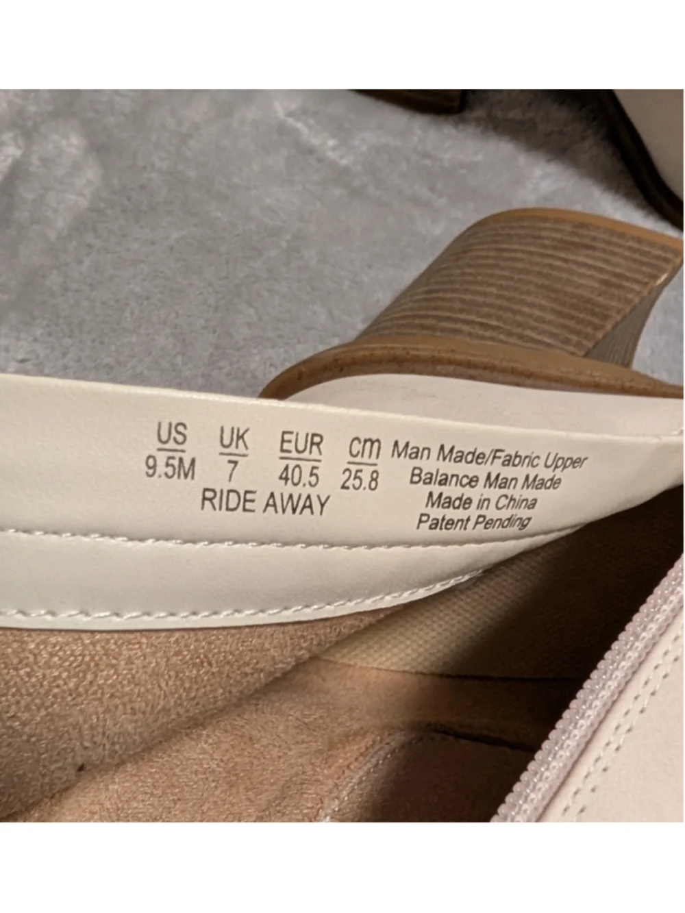 Dr. Scholl's Ride Away Beige Ankle Booties Women's Size 9.5 B261